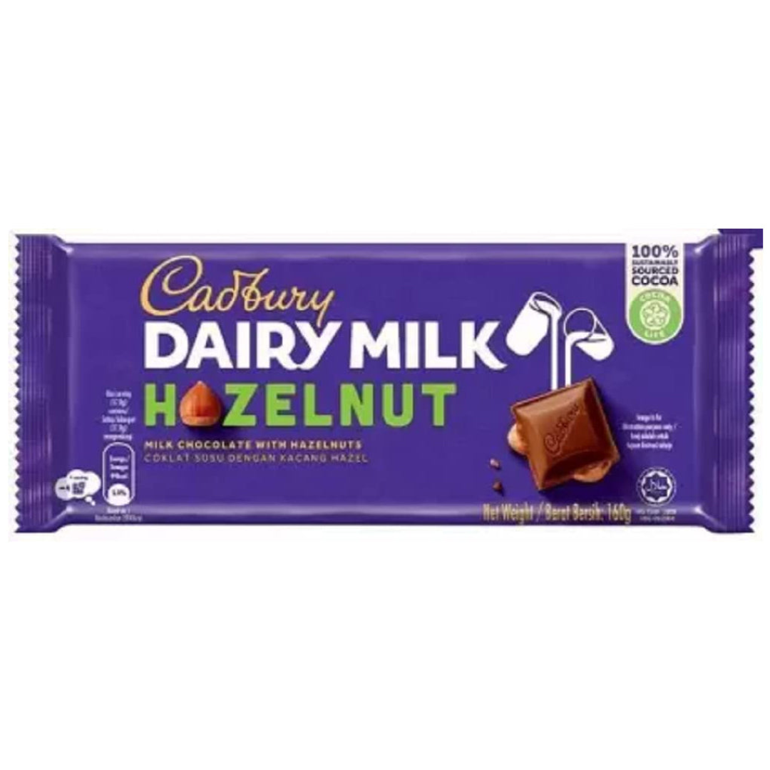 CADBURY DAIRY MILK HAZELNUT 160G